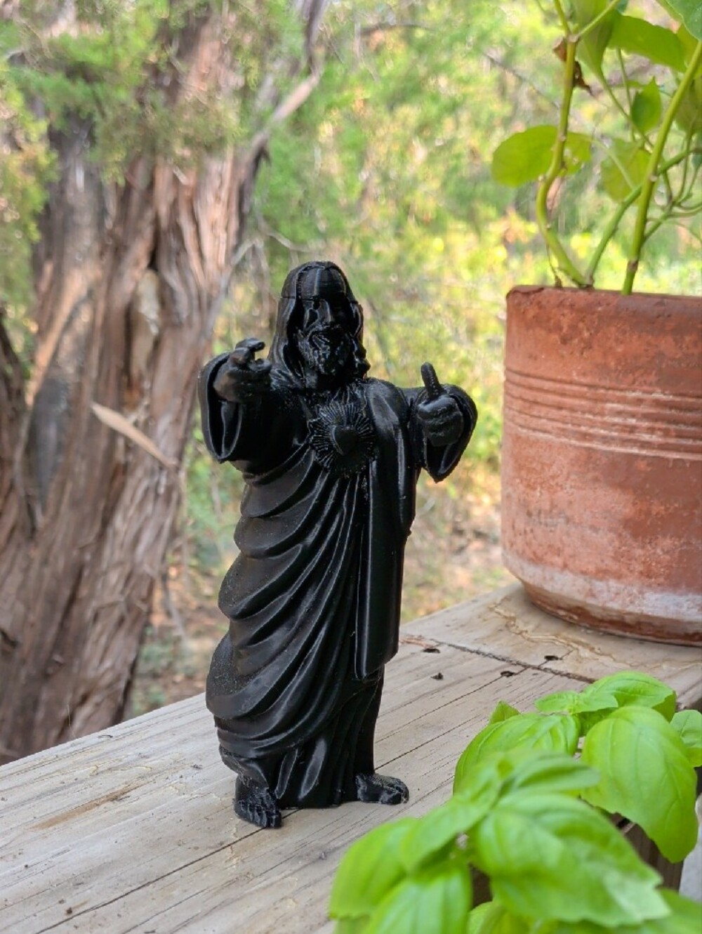 Thumbs Up Buddy Jesus 3D Figurine